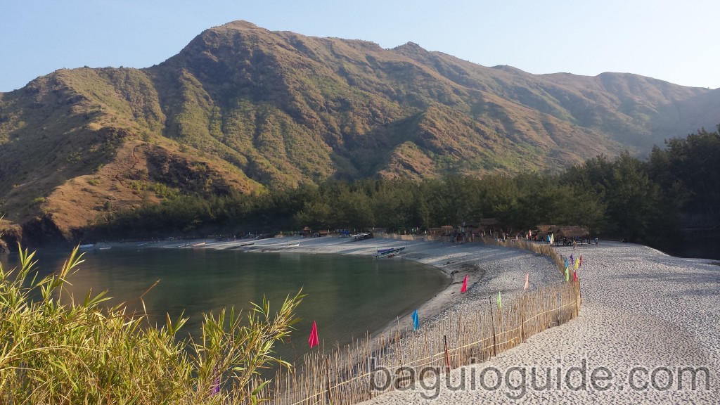 anawangin cove overview 1024x576 How to get to Anawangin Cove from Manila