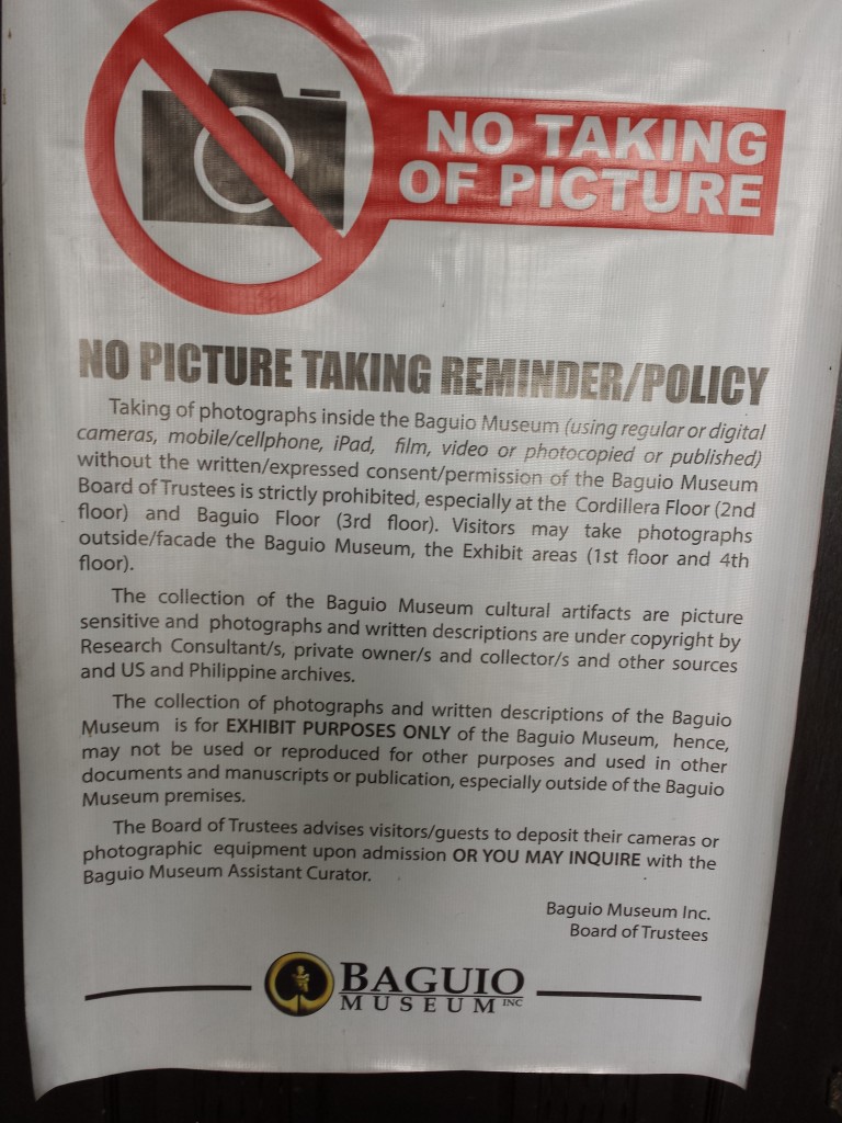 baguio museum reminders