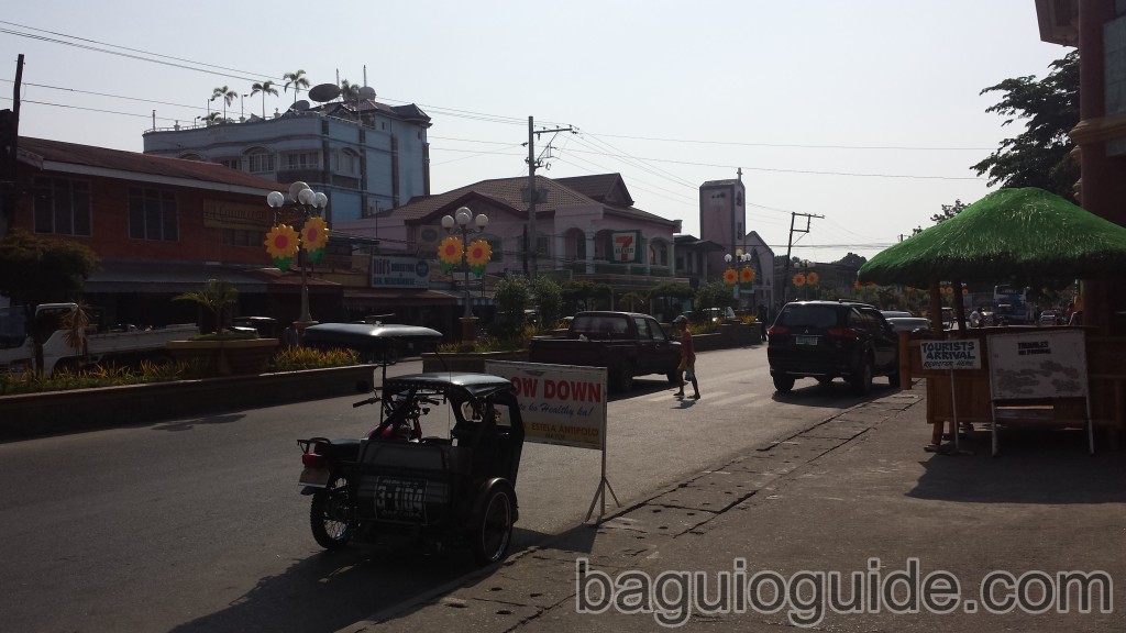 bus stop at san antonio zambales 1024x576 How to get to Anawangin Cove from Manila