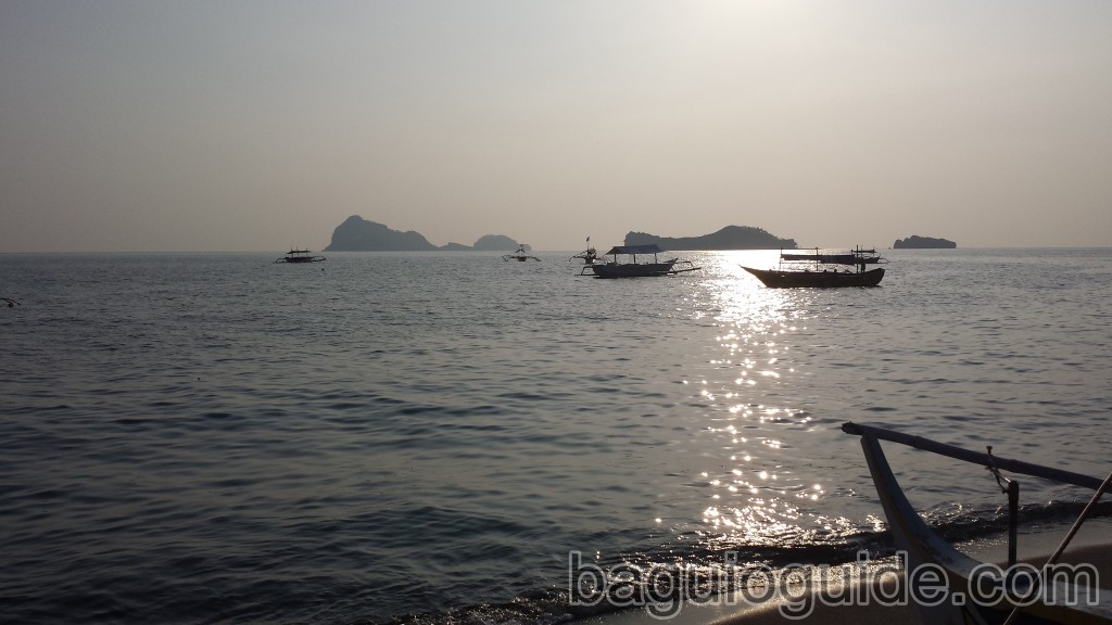 camara island and capones island view from pundaquit 1024x576 How to get to Anawangin Cove from Manila