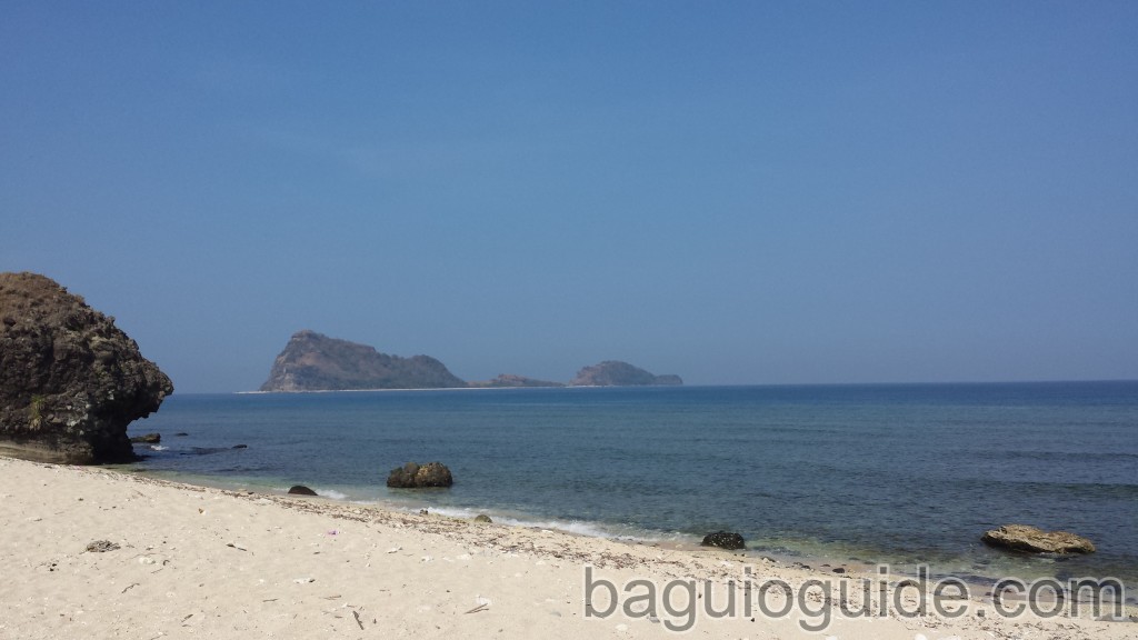 capones island view from camara island 1024x576 How to get to Anawangin Cove from Manila