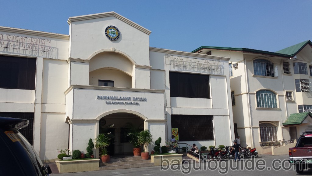 san antonio municipal hall 1024x576 How to get to Anawangin Cove from Manila