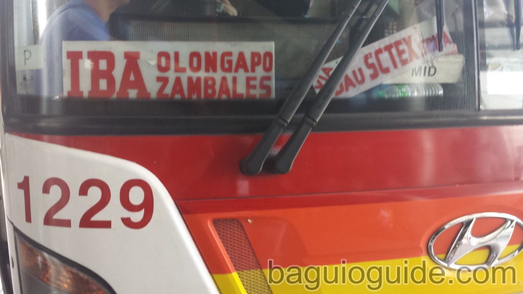 victory liner via iba zambales 1024x576 How to get to Anawangin Cove from Manila