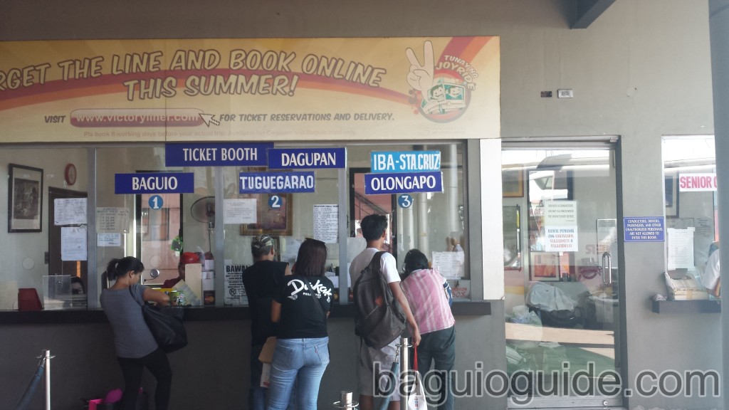 victory terminal pasay ticket booth 1024x576 How to get to Anawangin Cove from Manila