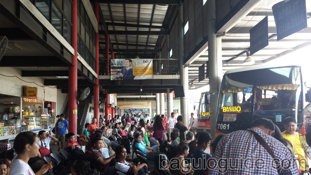 victory terminal pasay wiating area 1024x576 How to get to Anawangin Cove from Manila